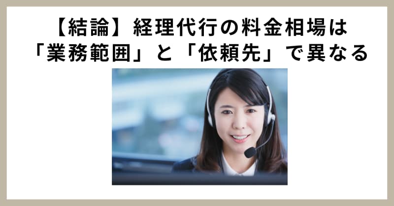 経理代行 相場