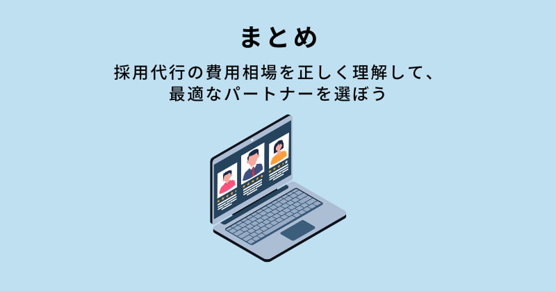 採用代行 費用相場