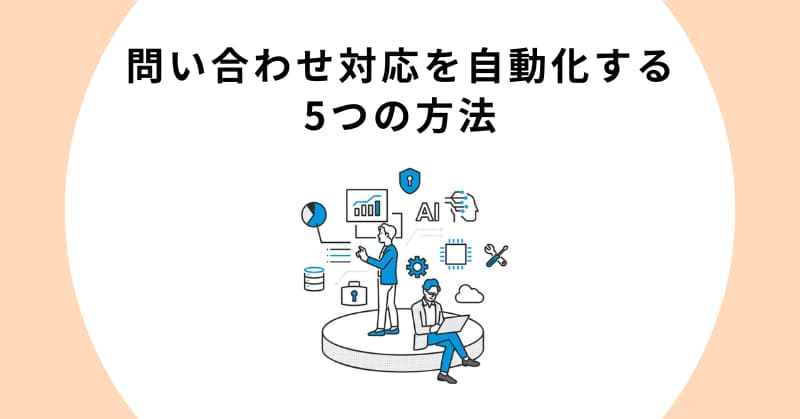 問い合わせ 対応 自動化