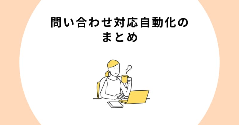 問い合わせ 対応 自動化