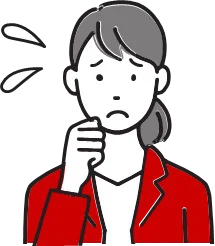 AIで解決できず困る女性